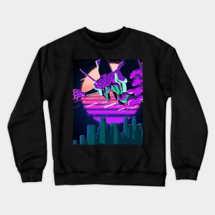 Neon Genesis Evangelion - Eva 01 Crewneck Sweatshirt